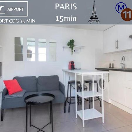Benfleet 4 Cosy Studio Proche Paris Apartment Romainville Exterior foto